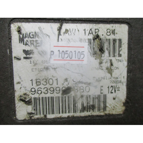 Peugeot 206 1.4 Motor Beyni 9639907880 IAW1AP.81