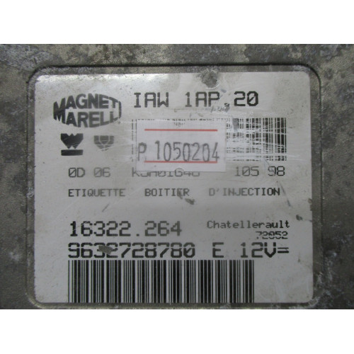 Citroen Xsara Motor Beyni 9632728780 IAW 1AP.20 