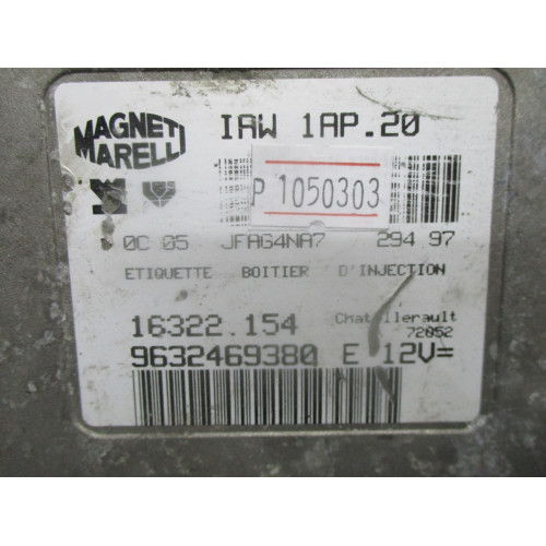 Citroen Berlingo Xsara 1.8 Motor Beyni 9632469380  IAW1AP.20