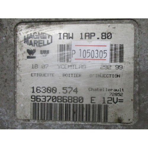 Peugeot 206 Motor Beyni 9637086880 IAW 1AP.80