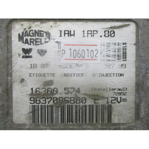Peugeot 206 Motor Beyni 9637086880 IAW 1AP.80
