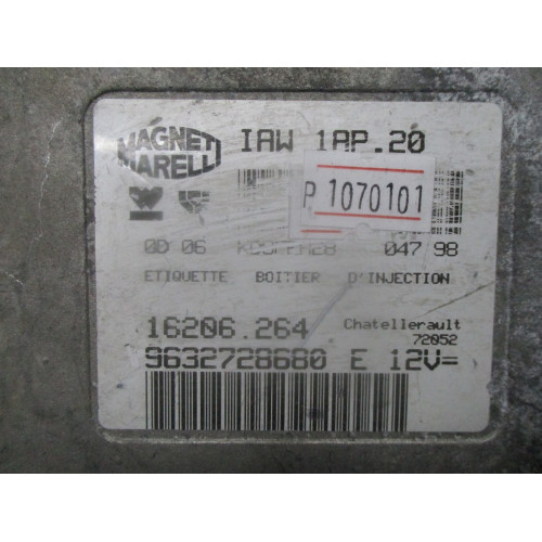 Peugeot 206 Motor Beyni 9632728680 IAW1AP.20