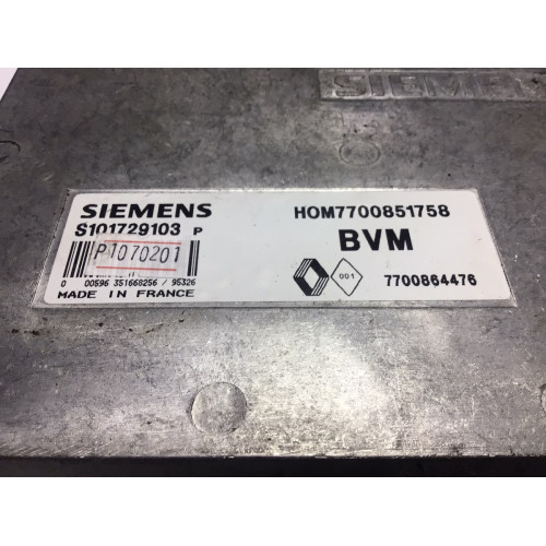 Renault Clio 1.2 Motor Beyni S101729103