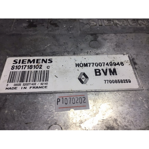 Renault Clio 1.4 Motor Beyni S101718102 7700749946