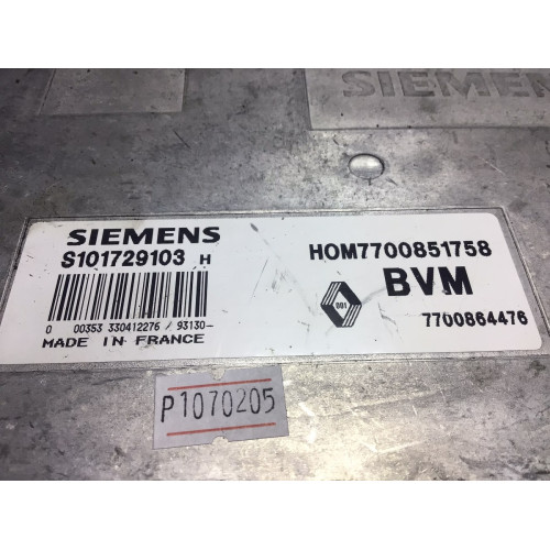 Renault Clio 1.2 Motor Beyni S101729103
