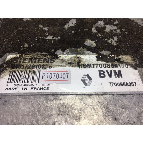 Renault Clio 1.2 Motor Beyni S101729102 HOM7700854160 770086016