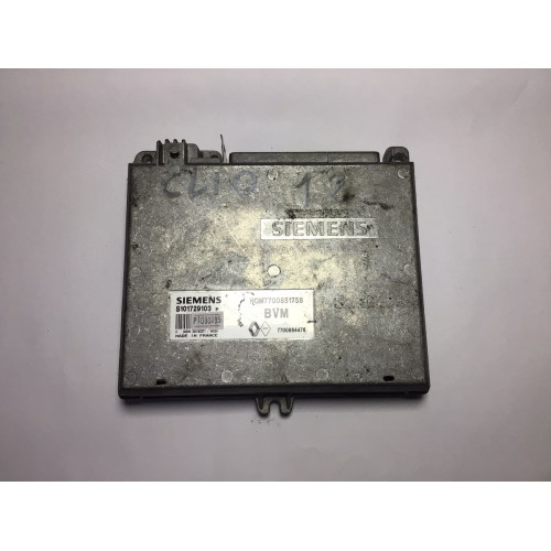 Renault Clio 1.2 Motor Beyni S101729103 7700864476