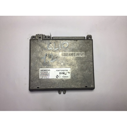 Renault Clio 1.2 Motor Beyni S101729103P S101729103 7700864476