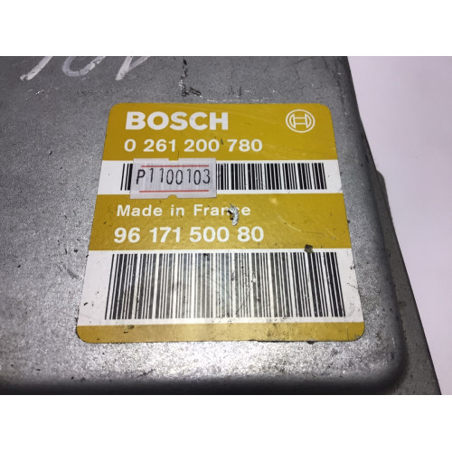 Peugeot 106 Citroen Saxo 1.0 Motor Beyni 0261200780 MA3.0 9617150080