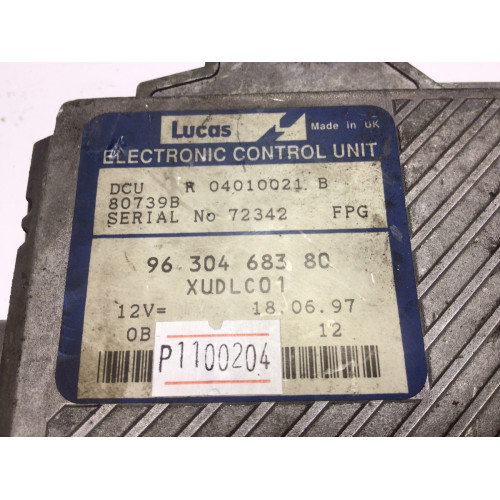 Citroen Evasion 2.1TD Motor Beyni 9630468380