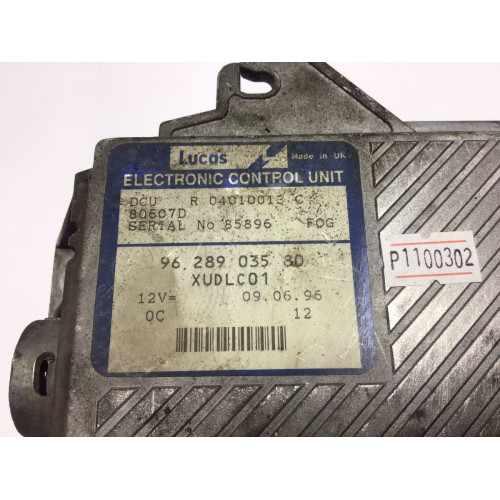 Citroen Peugeot Fiat Motor Beyni 9628903580 XUDLC01