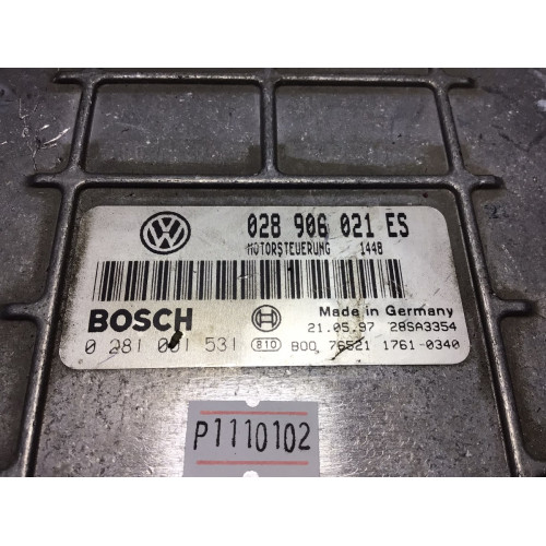 Volkswagen Sharan 1.9 TDI Motr Beyni 028906021ES 0281001531