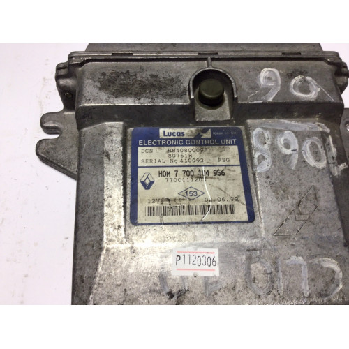 Renault Kangoo 1.9 Motor Beyni R0408009F 80761H HOM7700104956 