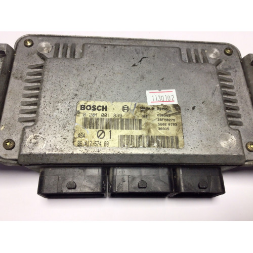 Citroen Saxo 1.5 Motor Beyni 0281001839 9630059880