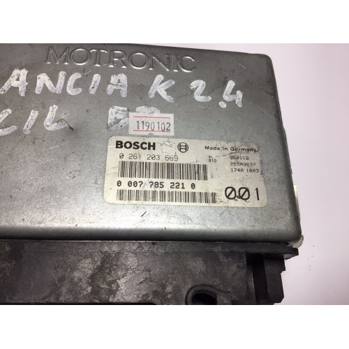 Fiat Lancia Kappa 2.4 1995 Motor Beyni 0261203669 00077852210