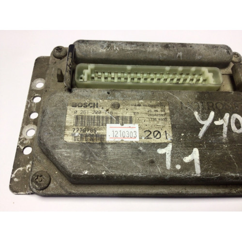Lancia Ypsilon 1.1 Motor Beyni 0261200716 7778785