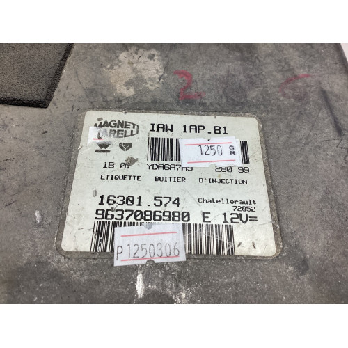 Peugeot 206 1.4 Motor Beyni 9637086980 IAW1AP.81