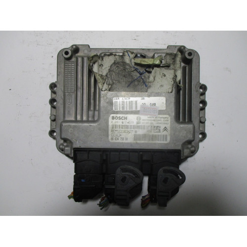 Peugeot 207 1.4 Motor Beyni 0281012529 EDC16C34 9663475880