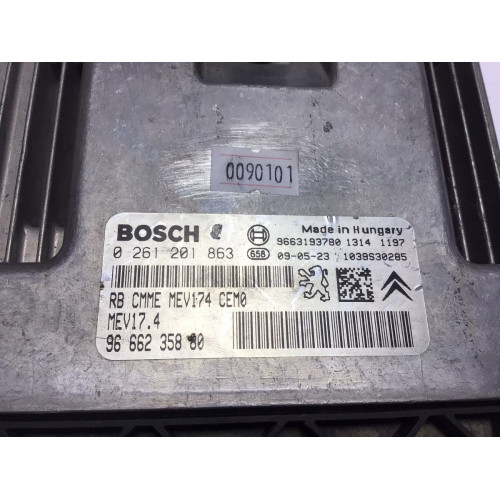 Peugeot 308 1.4 Motor Beyni 0261201863 MEV17.4 9666235880