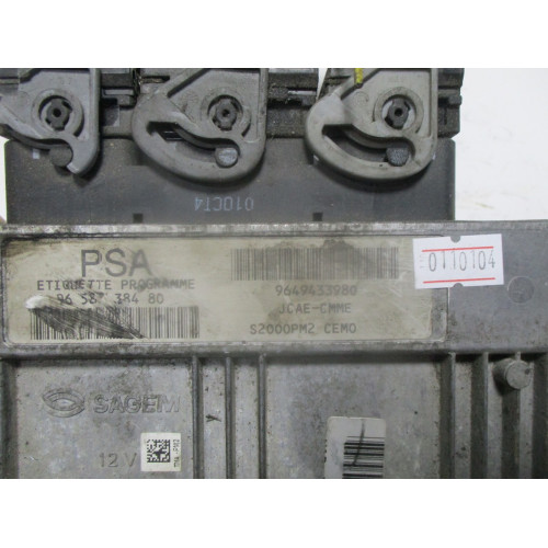 Peugeot 1007 1.4 Motor Beyni 21585350-4A 9658738480 9649433980