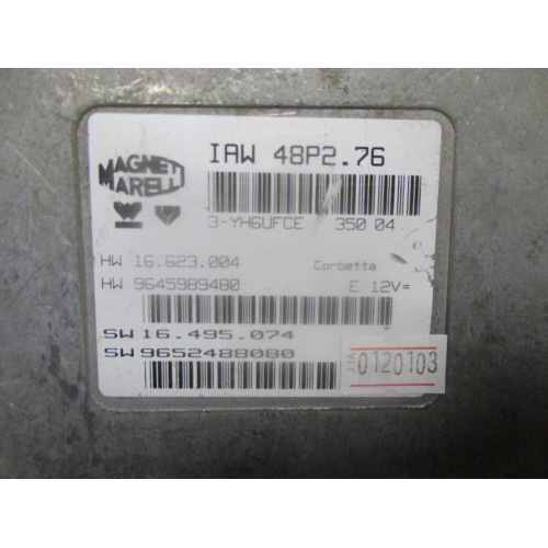 Peugeot 206 1.1 Motor Beyni IAW48P2.76 9645989480 9652488080