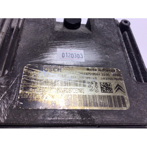 Citroen C4 Picasso 1.6 HDI Motor Beyni 0281030548 EDC17C10 9808016480
