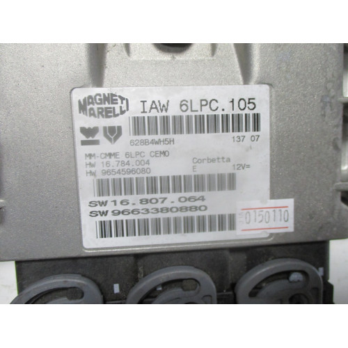 Peugeot 207 Motor Beyni IAW6PLC.105 9654596080 9663380880 