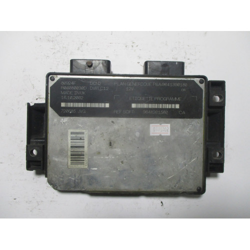 Peugeot 206 1.9 TDI Motor Beyni R04080030D 9641390180 9648201580 16.10.2002