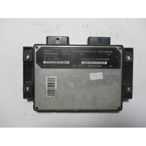 Citroen Berlingo 1.9 Motor Beyni R04080030B 9641390180 9645626280 05.06.2002