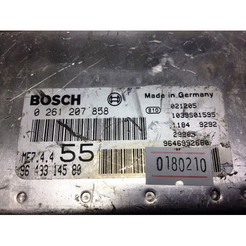 Citroen C3 1.6 Motor Beyni 0261207858 9649314580 ME7.4.4