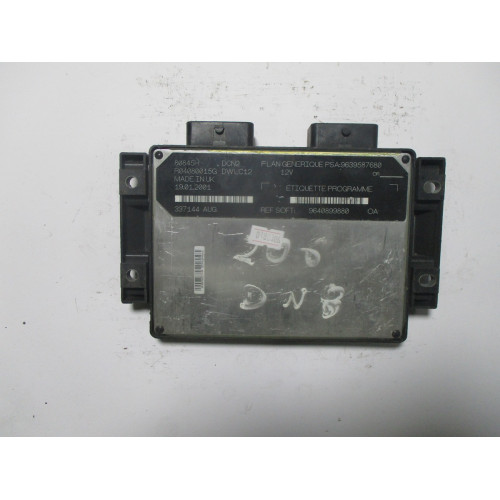 Peugeot 206 1.9 TDI Motor Beyni R04080015G 9639587680 9640899880 19.01.2001