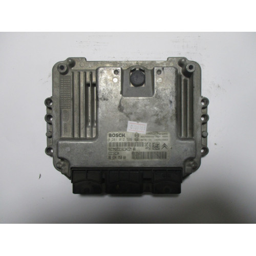 Peugeot 207 1.4 Motor Beyni 0281012529 EDC16C34 9663475880