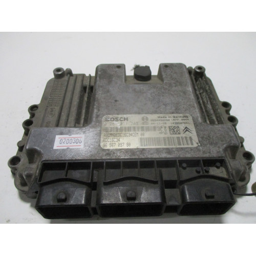 Peugeot 206 1.4  Motor Beyni 0281011783 EDC16C34 9656709780