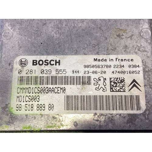 Citroen C3 1.4 Motor Beyni 5WS40285C-T 9660300280 9653451880 SID806