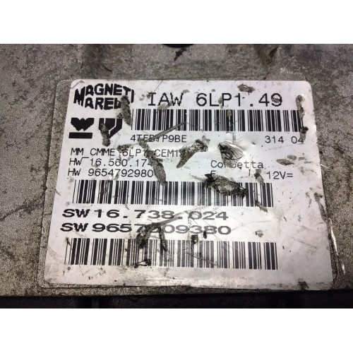 Peugeot 307 2.0 Motor Beyni IAW6LP1.49 9657009380 9654792980