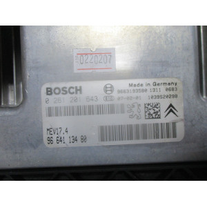 Peugeot 207 1.6 Motor Beyni 0261201643 9664113480 MEV17.4