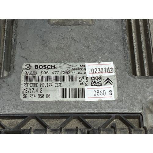 Peugeot 308 Motor Beyni 0261S06472 9675495080 MEV17.4.2