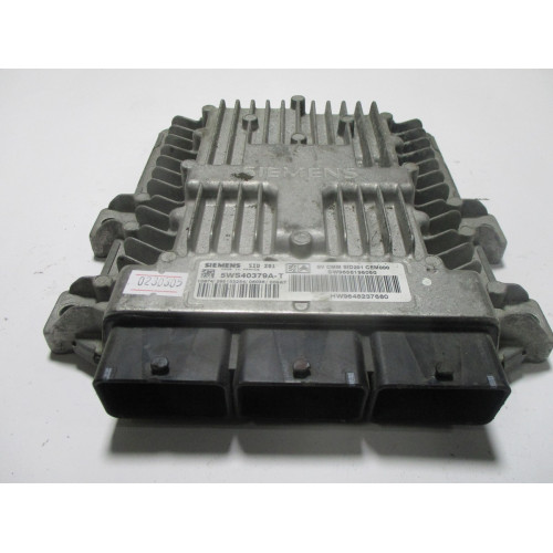 Peugeot 607 Citroen C6 2.0 Motor Beyni 5WS40379A-T 9656198080 9648237680 SID201