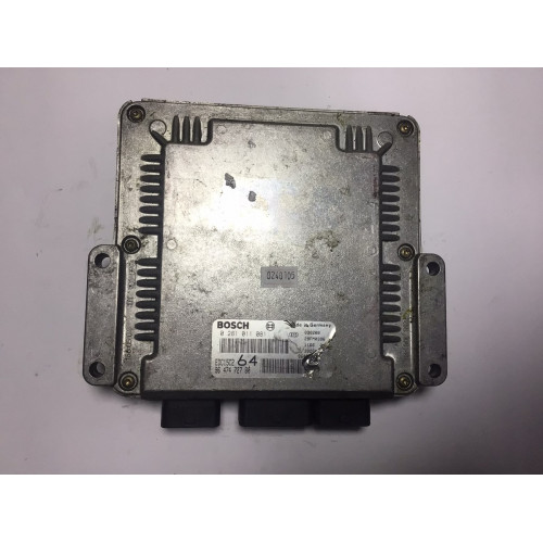 Peugeot 307 2.0 HDI Motor Beyni EDC15C2 64 0281011081 9647472780