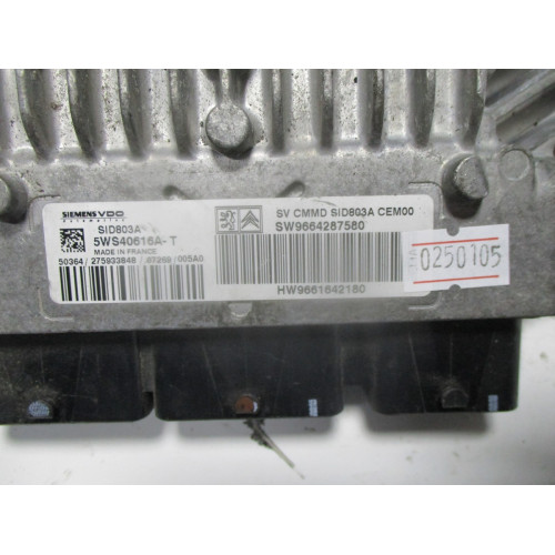 Peugeot Expert Fiat Scudo 2.0 Motor Beyni 5WS40661A-T 9664807580 9661642180 SID803A