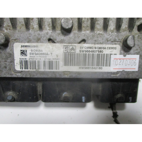 Peugeot Expert Fiat Scudo 2.0 Motor Beyni 5WS40660A-T 9664807580 9661642180 SID803A