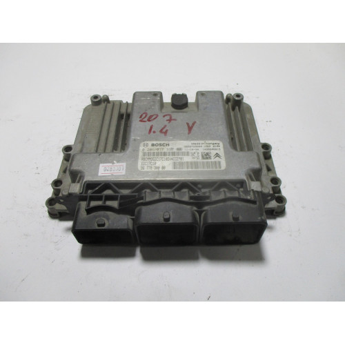 Peugeot 207 Citroen C3 1.6 Motor Beyni 0281017336 EDC17C10 9677030080
