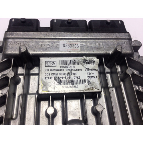 Peugeot 407 2.0 HDI Motor Beyni R0413C021B 28203761 9663548180 DCM3.4