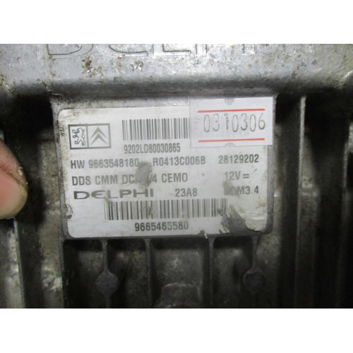 Peugeot 407 2.0 Motor Beyni R0413C006B 28129202 9663548180 9665465580 DCM3.4