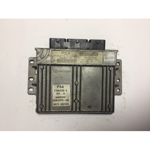 Citroen C3 1.4 Motor Beyni 9650825180 9642222380 S2PM-380