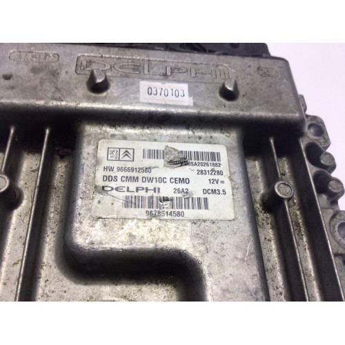 Citroen C4 2.0 Motor Beyni 9666912580 28312280 9678514580 DCM3.5 