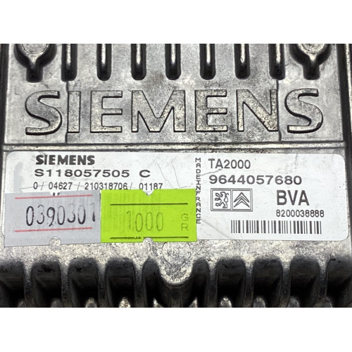 Peugeot 206 Şanzıman Beyni S118057505C 9644057680 TA2000