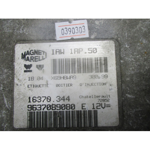 Peugeot 106 Motor Beyni IAW1AP.50 16370.344 9637089080 