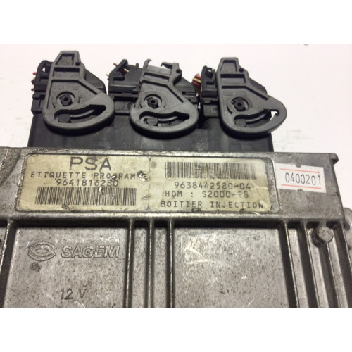 Peugeot 307 1.4 Motor Beyni 9641816280 9638442580-04 S2000-28