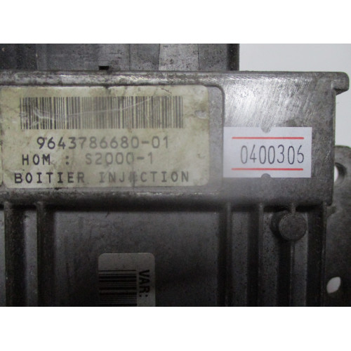 Peugeot Citroen Motor Beyni 9643786580 9643786680-01 S2000-1